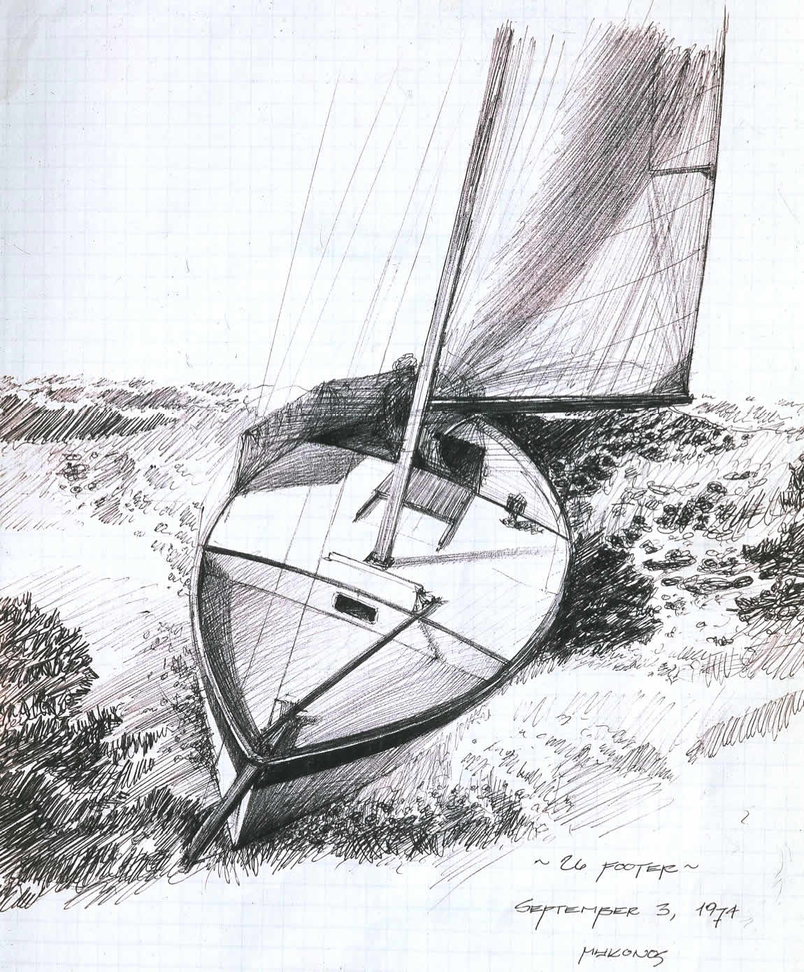 Frances 26 gallery image with filename: frances26-chuckpaine-sketch.jpg