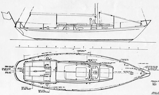 Francis Kinney Pipedream 37 gallery image with filename: franciskinneypipedream37-deck-and-sheer.jpg