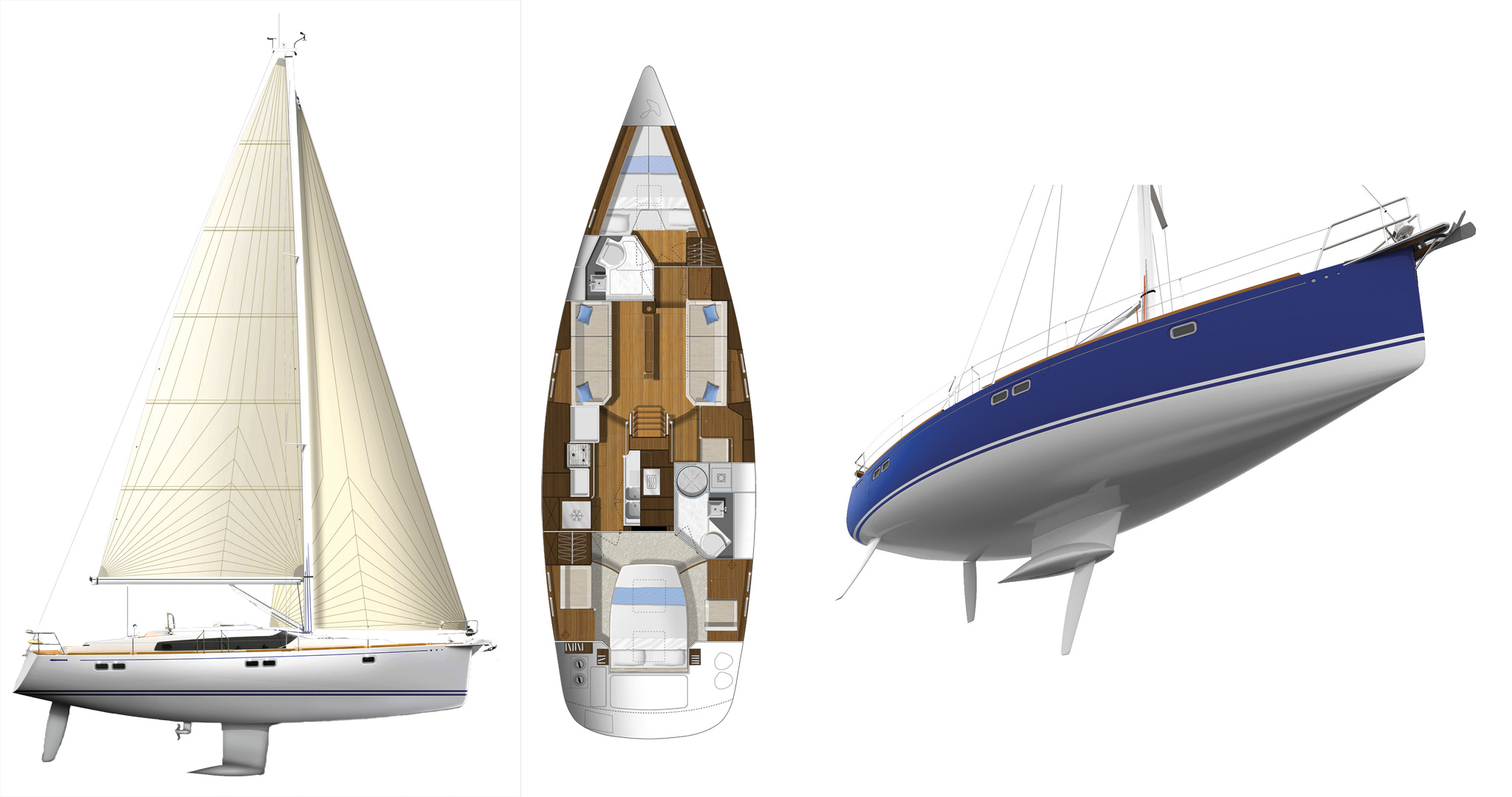 Gunfleet 43 accommodation plan
