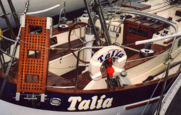 Valiant 40 gallery image with filename: valiant40-talia-cockpit.jpg